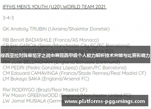 穆西亚拉对阵葡萄牙之战中展现西甲级个人能力解析技术突破与比赛影响力